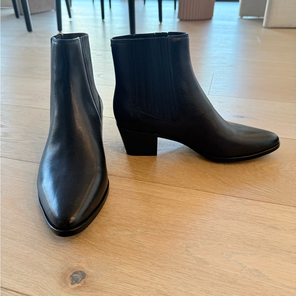 NWT Rag & Bone Rover Bootie Blk Leather